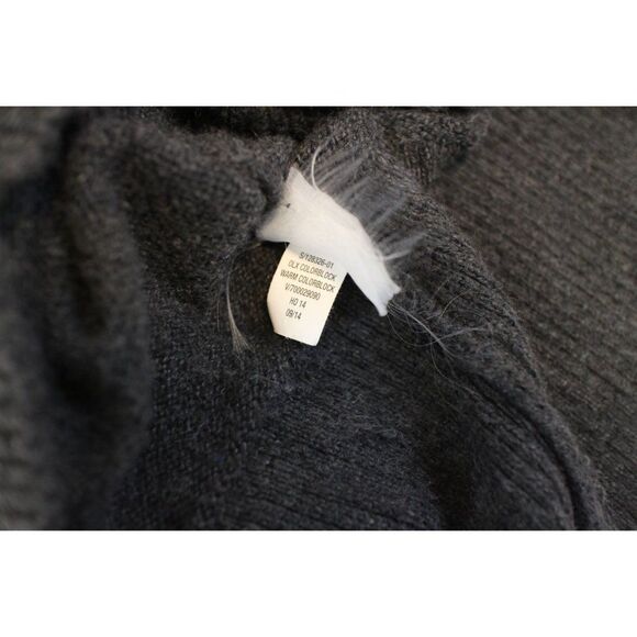 Gray and Red Colorblock Sweater Dress M - Picture 8 of 8